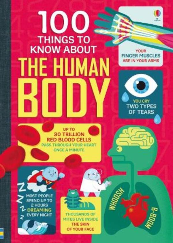100 Things to Know About the Human Body / 100 Things to Know About the Human Body Алекс Фрит, Джонатан Мелмот, Мэтью Олдхэм, Минна Лэйси 9781474916158-1