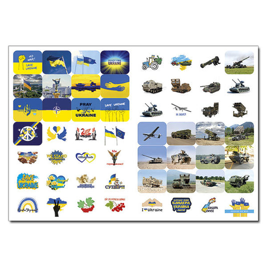 100% stickers. Everything will be Ukraine! Banding stickers / 100% наліпок. Все буде Україна! Бандероналіпки 978-617-536-991-3-2