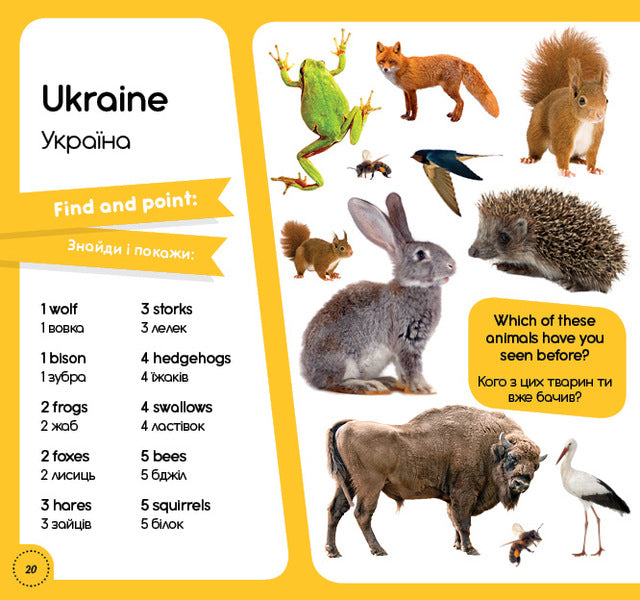 100 words about animals of the world / 100 Words About Animals Of The World (+ study cards) / 100 слів про тварин світу / 100 Words About Animals Of The World (+ навчальні картки) Татьяна Кузьменко 978-617-7693-06-1, 978-617-7686-52-0-6