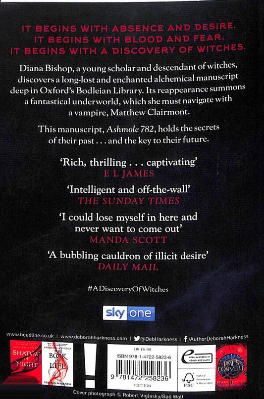 A Discovery of Witches / A Discovery of Witches Дебора Харкнесс 978-1-4722-5823-6-2