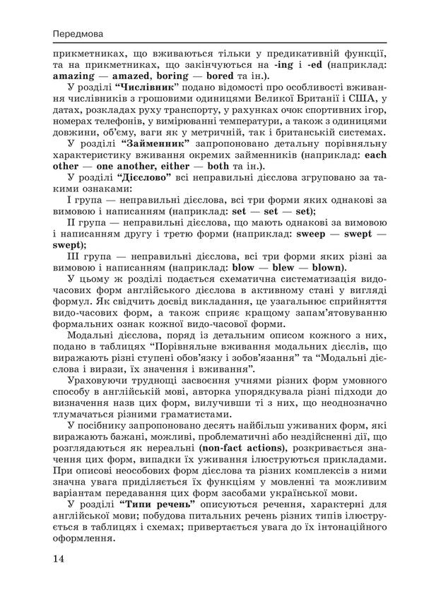 A Grammar of the English Language / Grammar of the English Language / A Grammar of the English Language / Граматика англійської мови Емма Хоменко 978-617-07-0873-1-6