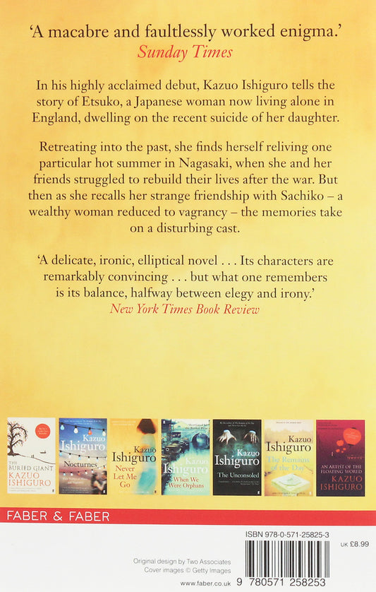 A Pale View Of Hills Kazuo Ishiguro / Кадзуо Исигуро 9780571258253-2