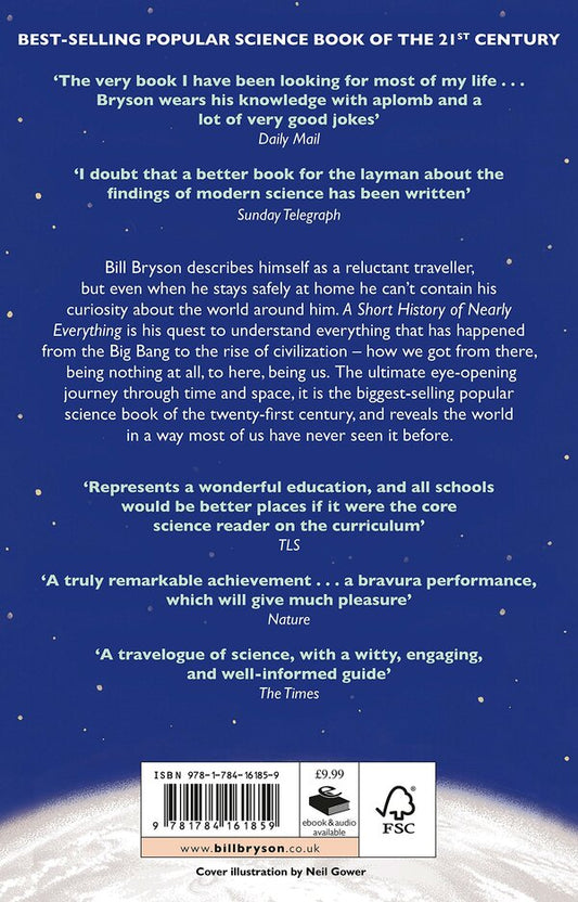 A Short History Of Nearly Everything Bill Bryson / Билл Брайсон 9781784161859-2