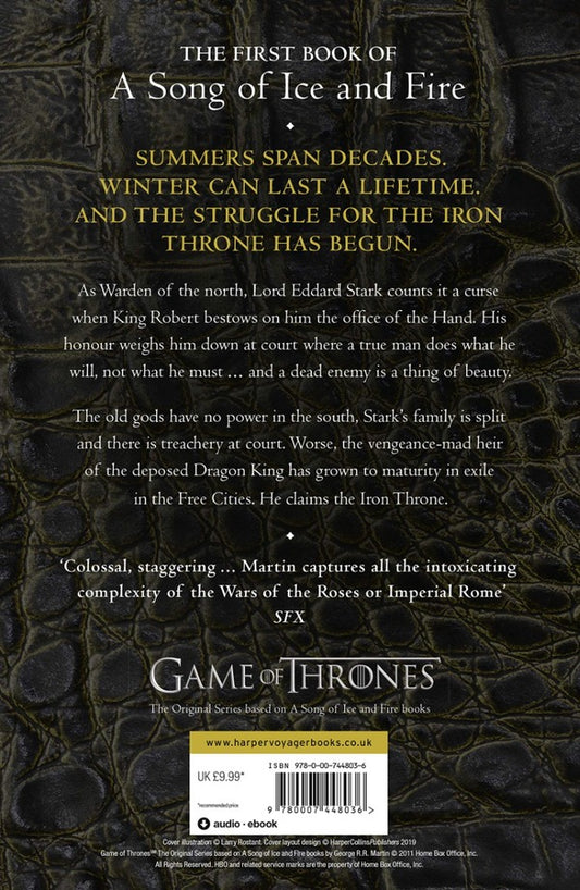 A Song Of Ice And Fire. Book 1. A Game Of Thrones George R.R. Martin / Джордж Р. Р. Мартин 9780007448036-2