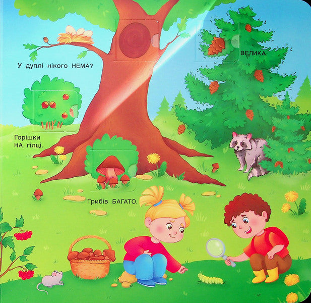 A book for kids. Looks like excellent. 24 Windows / Книжка для малечі. Схоже і відмінне. 24 віконця-хованки Наталия Ковальчук 9789667617868-6