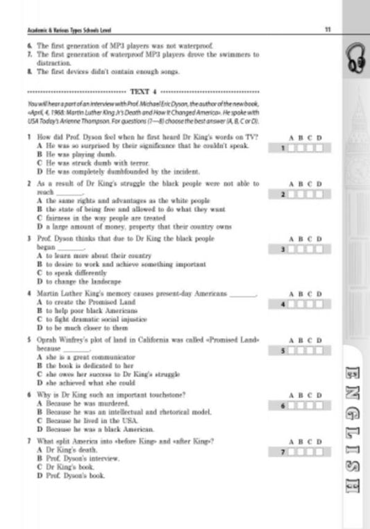 A collection of foreign language test tasks for internal and external assessment of students' educational achievements / Збірник тестових завдань з іноземних мов для проведення внутрішнього та зовнішнього оцінювання навчальних досягнень учнів 9786170923646-2
