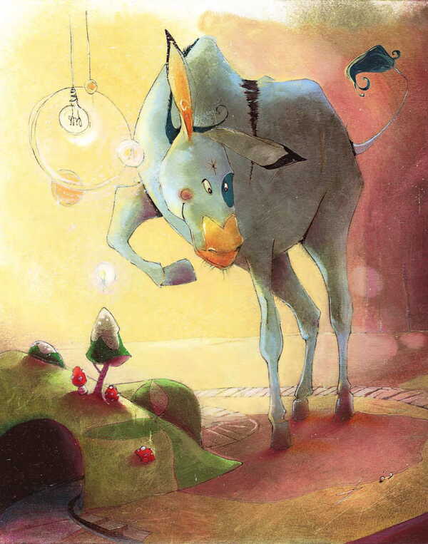 A gift for a donkey. The story is a fairy tale / Подарунок для віслюка. Повість-казка Лоранс Бургиньон 978-966-10-8911-1-6