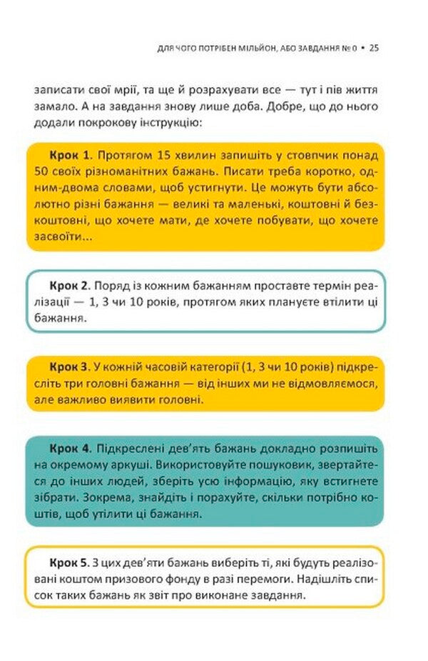 A million dollar dream.Go into the world of money and business / Мрія на мільйон. Рушай у світ грошей та бізнесу Сергей Вожжов 978-617-09-7355-9-6
