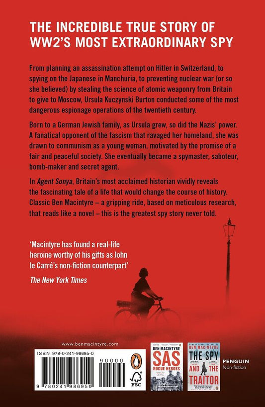 Agent Sonya Ben McIntyre / Бен Макинтайр 9780241986950-2
