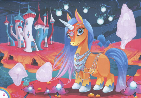 Album with stickers. unicorn / Альбом з наліпками. Єдиноріг 4823076144234-2