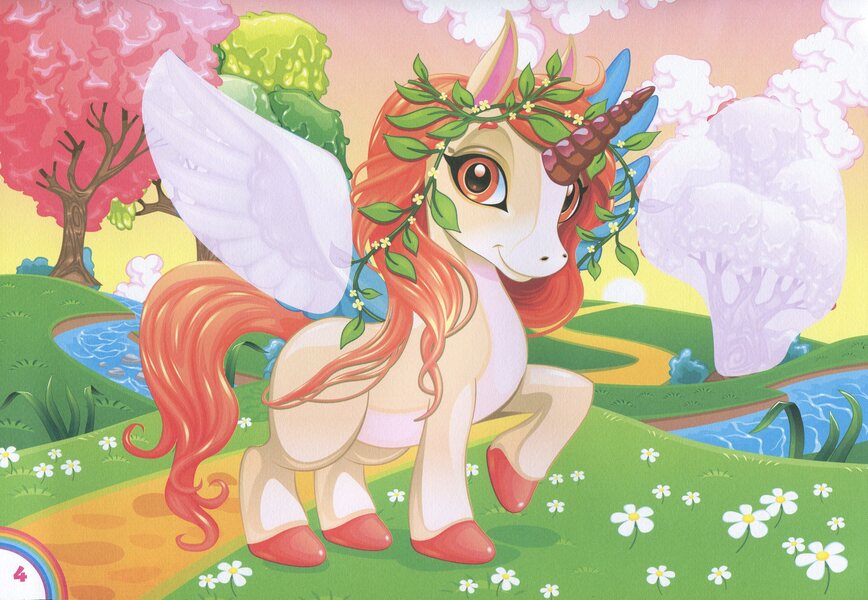 Album with stickers. unicorn / Альбом з наліпками. Єдиноріг 4823076144234-5
