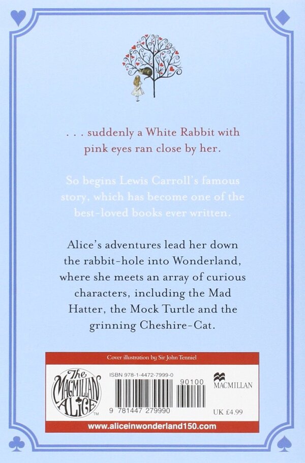 Alice's Adventures In Wonderland Lewis Carroll / Льюис Кэрролл 9781447279990-2