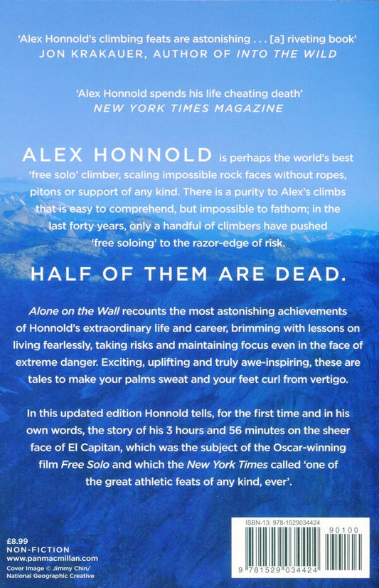 Alone on the Wall. The Ultimate Limits of Adventure / Alone on the Wall. The Ultimate Limits of Adventure Дэвид Робертс, Алекс Хоннольд 9781529034424-2