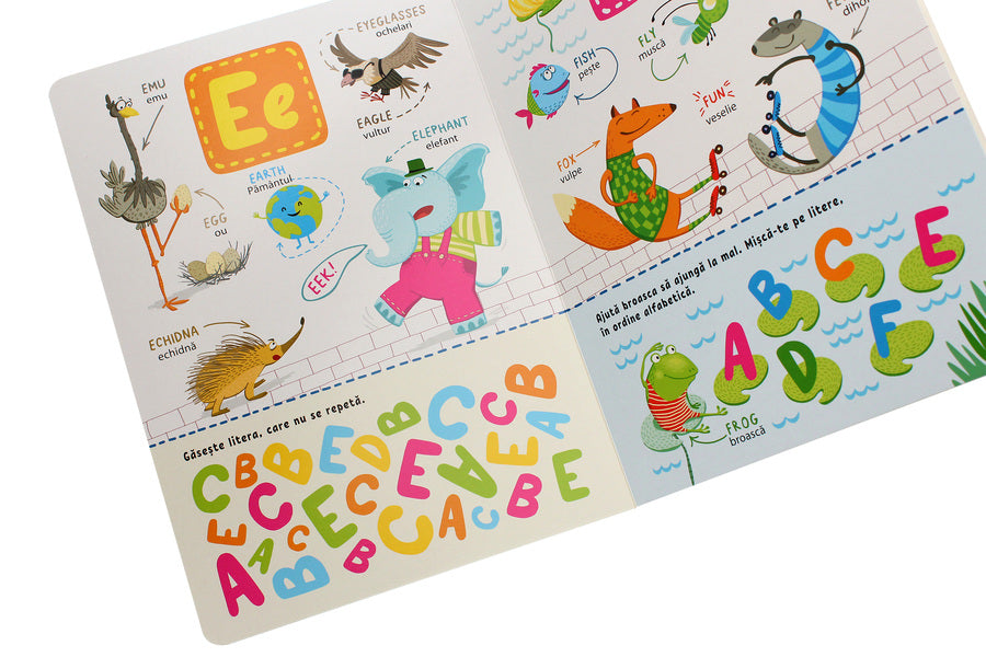 Alphabet. Englez alfabet cu exercitii / Alfabet. Englez alfabet cu exercitii 978-617-09-6508-0-6