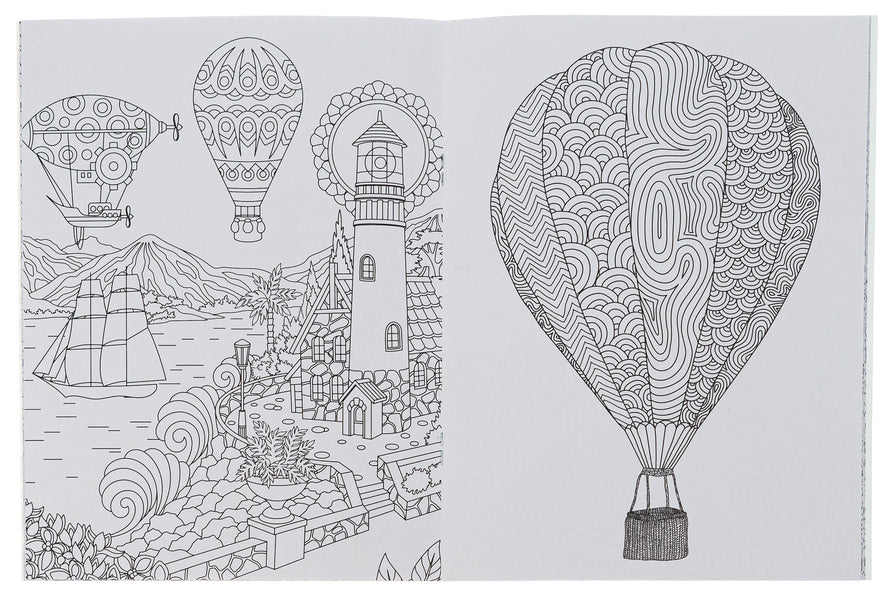 Antistress Coloring Book.Magical Inspiration / Розмальовка-антистрес. Магічне натхнення / Author not specified 9789669827937-6