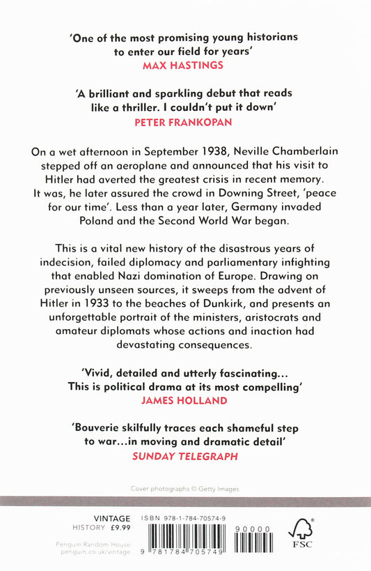 Appeasing Hitler Tim Bouverie / Тим Бувери 9781784705749-2