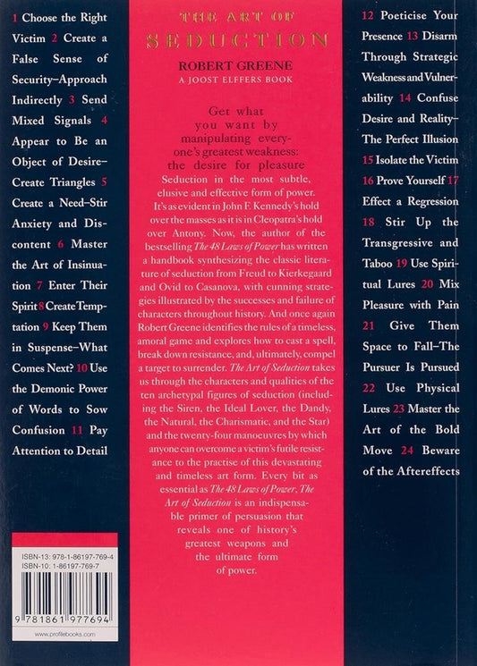 Art Of Seduction Robert Greene / Роберт Грин 9781861977694-2