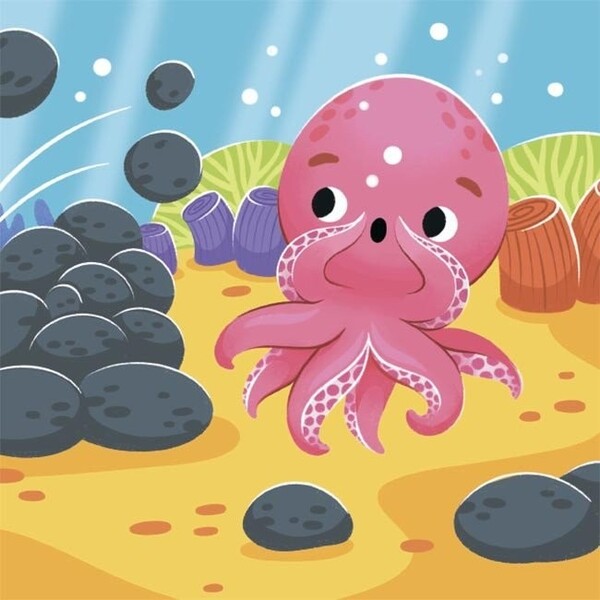 As The Octopus Chaki Merged / Як восьминіжка Чакі злився Natalia Chub / Наталія Чуб 9786170043245-6