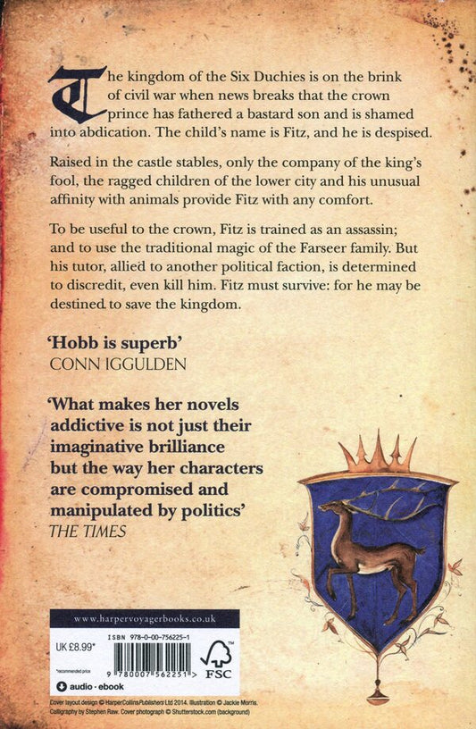 Assassin's Apprentice Robin Hobb / Робин Хобб 9780007562251-2