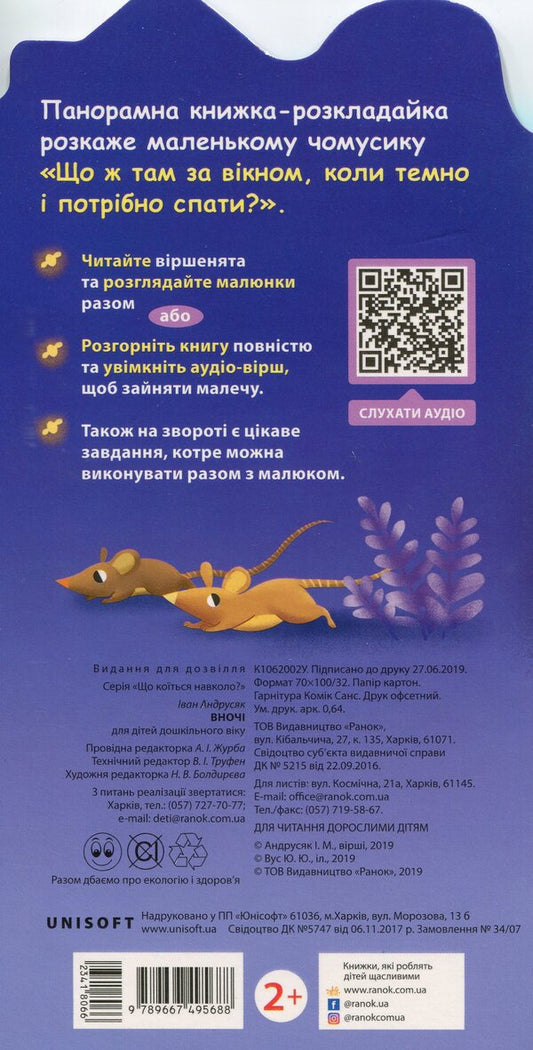 At night / Вночі Иван Андрусяк 9789667495688-2