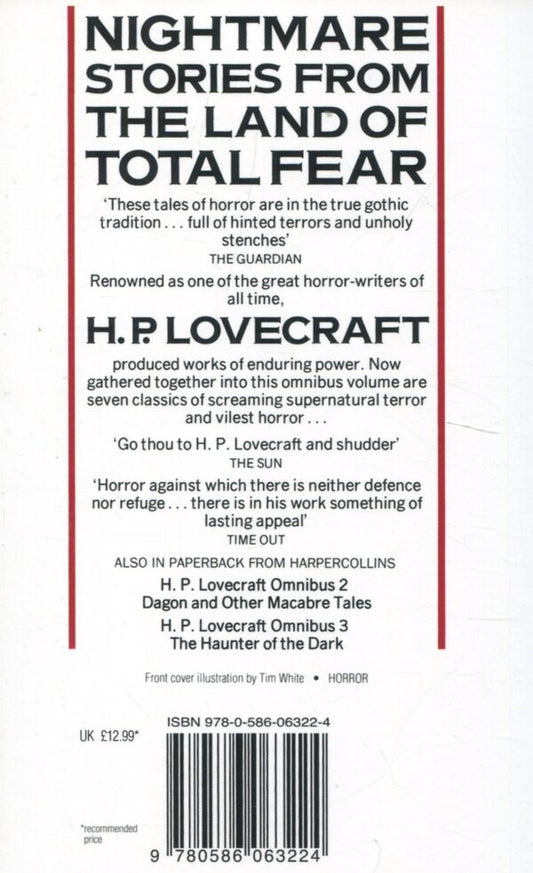 At the Mountains of Madness and Other Novels of Terror / At the Mountains of Madness and Other Novels of Terror Говард Лавкрафт 978-0-586-06322-4-2