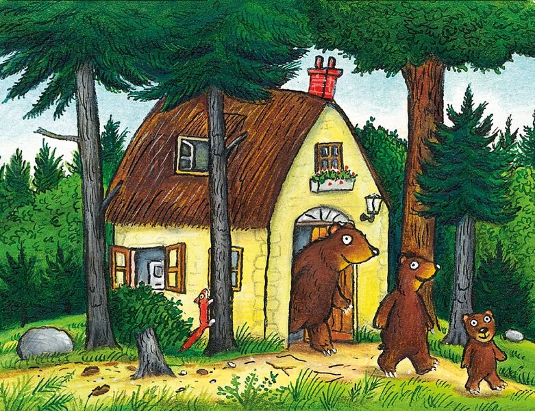 Axel Scheffler's Fairy Tales. Goldilocks And The Three Bears Axel Scheffler / Аксель Шеффлер 9780702307850-4