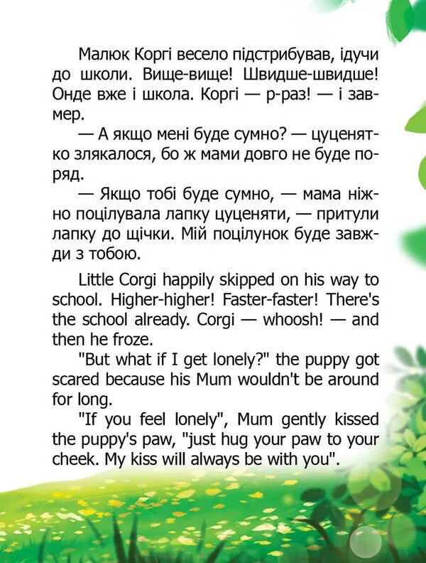 Baby Corgi goes to school / Little Corgi Goes to School / Малюк Коргі йде до школи / Little Corgi goes to school Наталия Пашинская 978-966-989-232-4-6
