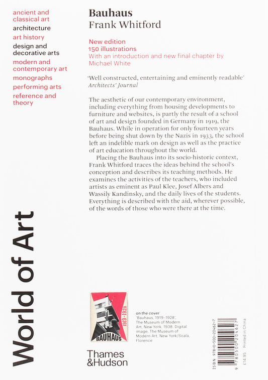 Bauhaus. World of Art / Bauhaus. World of Art Фрэнк Уитфорд 978-0-500-20462-7-2