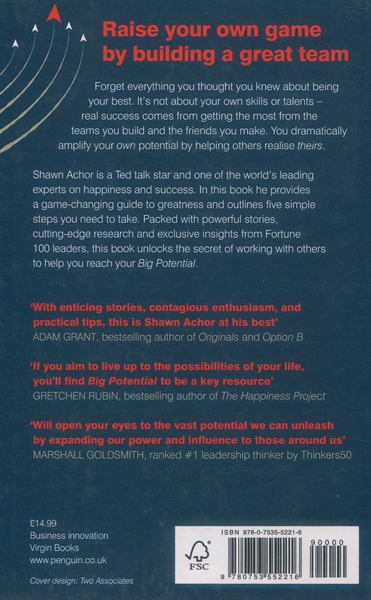 Big Potential: Five Secrets of Reaching Higher by Powering Those Around You / Big Potential: Five Secrets of Reaching Higher by Powering Those Around You Шон Ахор 9780753552216-2