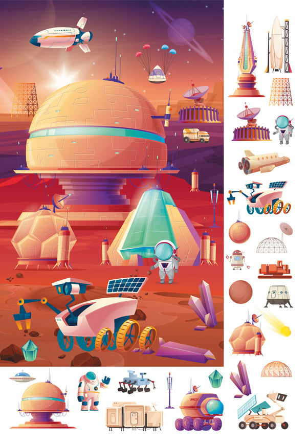 Big Wimmelbuch.Space / Великий віммельбух. Космос 978-617-547-120-3-5