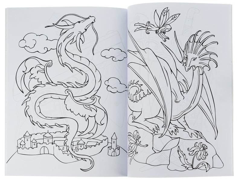 Big coloring book. Warriors and monsters / Велика книга розмальовок. Воїни та чудовиська 9789667514723-6