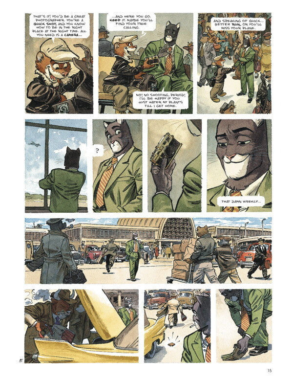 Blacksad. Amarillo Juanjo Guarnido, Juan Diaz Canales / Джуанджо Гуарнидо, Хуан Диас Каналес 9781616555252-6