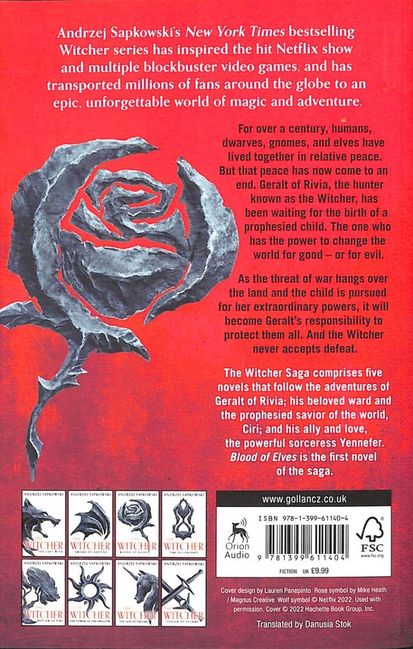 Blood of Elves / Blood of Elves Анджей Сапковский 978-1-399-61140-4-2