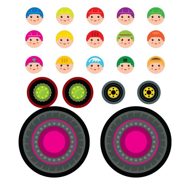 Book-game with stickers. Book 2. Excavator / Книга-гра з наклейками. Книга 2. Екскаватор 978-966-440-308-2-4