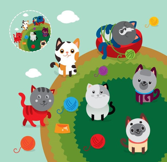 Book-game with stickers. cats / Книга-гра з наклейками. Коти 9789664403242-2