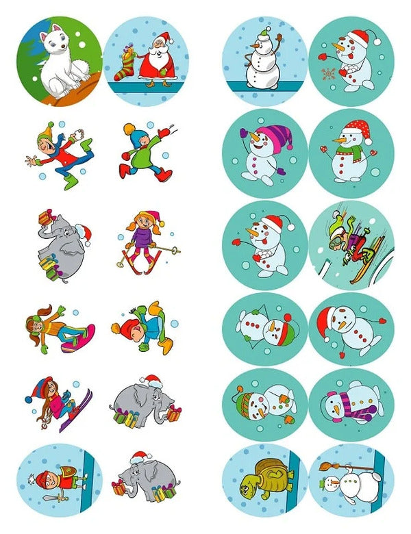 Book: Winter Fun Magical Dwarf / Книжка: Зимові забави Чарівний гном Elena Chhailo / Олена Чхайло 9786175242995-6