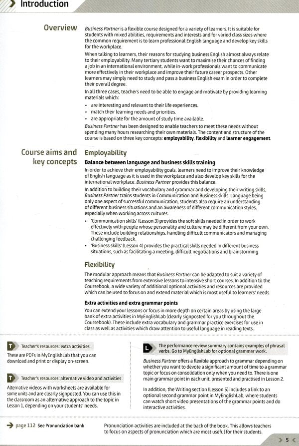 Business Partner B2. Teacher's Resource Book with MyEnglishLab / Business Partner B2. Teacher's Resource Book with MyEnglishLab Ирэн Баррел 978-1-292-23720-6-6