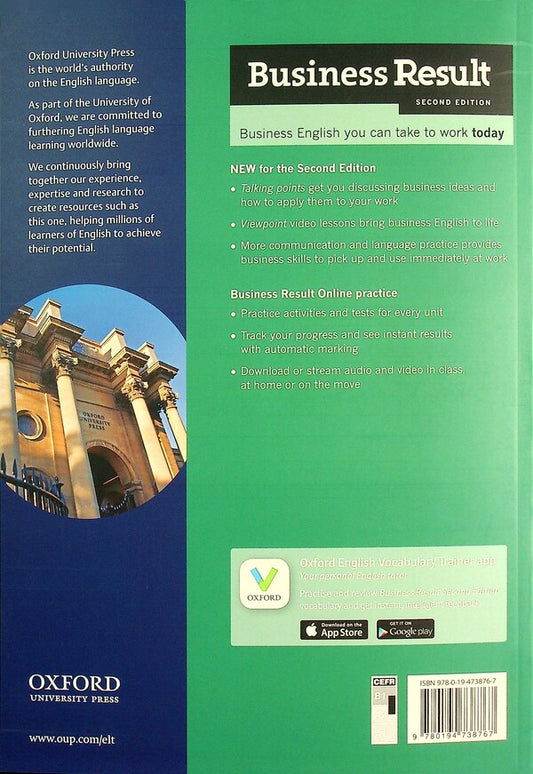 Business Result. Pre-Intermediate. Student's Book With Online Practice John Hughes, Jane Hudson, David Grant / Джон Хьюз, Джейн Хадсон, Дэвид Грант 9780194738767-2