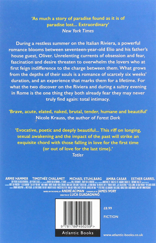 Call Me By Your Name / Call Me By Your Name Андре Асиман 9781786495259-2