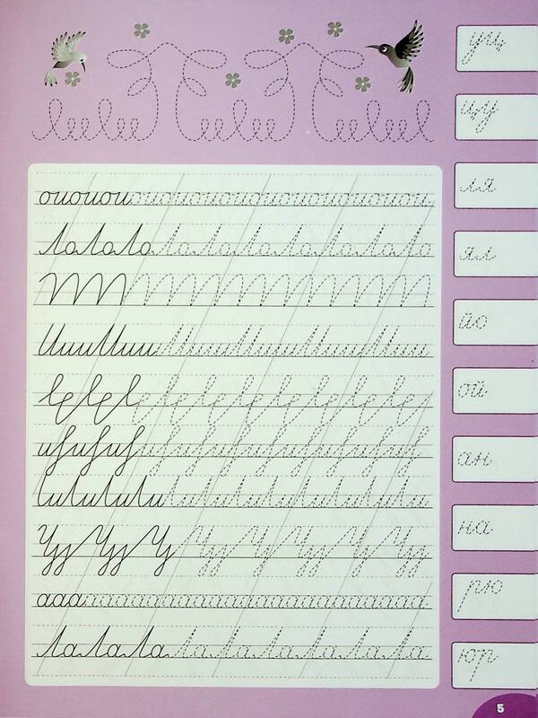 Calligraphy For Excellent Students. Handwriting Correction (+ Stickers) / Каліграфія для відмінника. Виправлення почерку (+ наліпки) Svetlana Silych / Світлана Сіліч 9786175441237-6