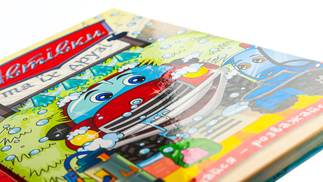 Cars and their friends. Red / Автівки та їх друзі. Червона 978-617-8090-35-7-6