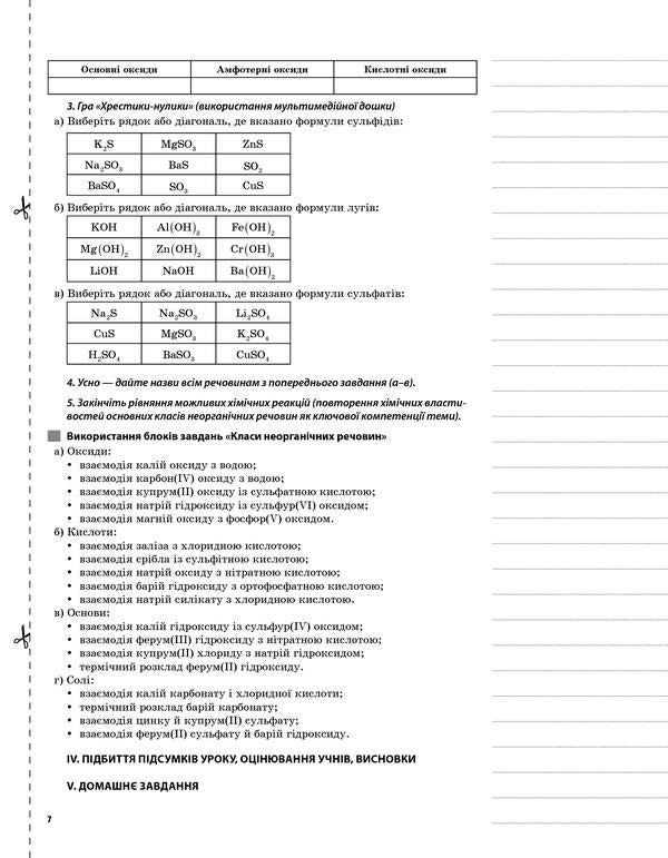 Chemistry. Grade 9 / Хімія. 9 клас 978-617-00-3057-3-6
