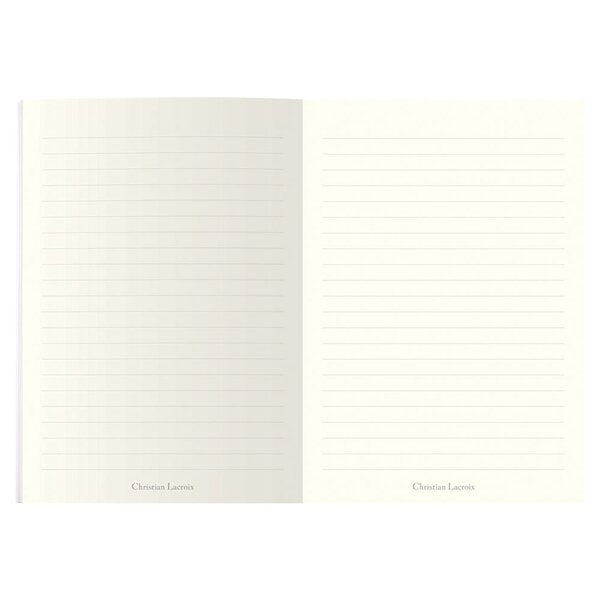 Christian Lacroix Black A5 6 X 8 Paseo Notebook Christian Lacroix / Кристиан Лакруа 9780735350526-3