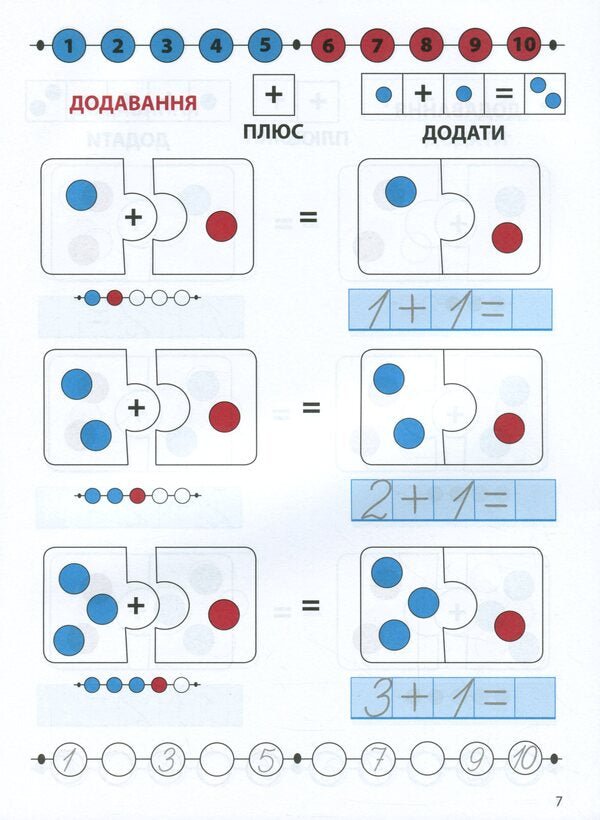 Cognitive development. Mathematics: a sure start. Addition / Когнітивний розвиток. Математика: впевнений старт. Додавання Надежда Рындина 978-617-7877-07-2-6