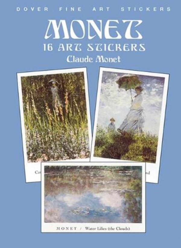 Coin: 16 Art Stickers Claude Monet / Клод Моне 9780486408323-1