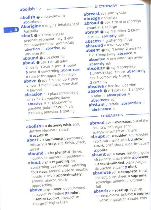 Collins Gem. English Dictionary and Thesaurus / Collins Gem. English Dictionary and Thesaurus 978-0-00-814171-4-6