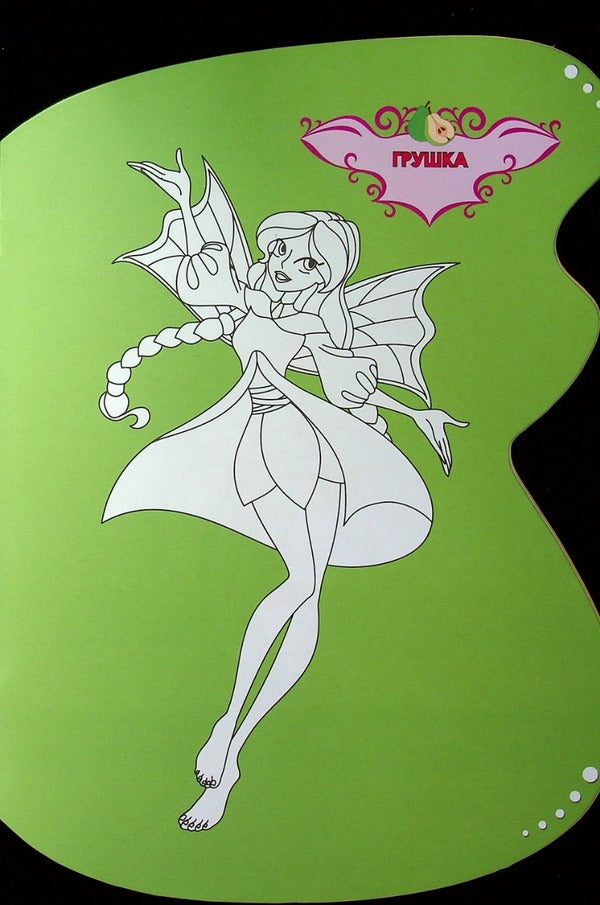 Coloring bookGarden fairies (+ stickers) / Розмальовка. Садові феї (+ наліпки) Ольга Шевченко 9789669828002-5
