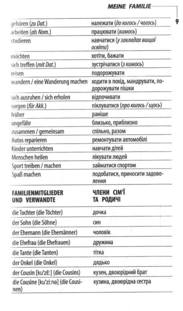 Conversation topics for high school. We study German / Розмовні теми для середньої школи. Вивчаємо німецьку Елена Третьяк 978-966-498-843-5-5