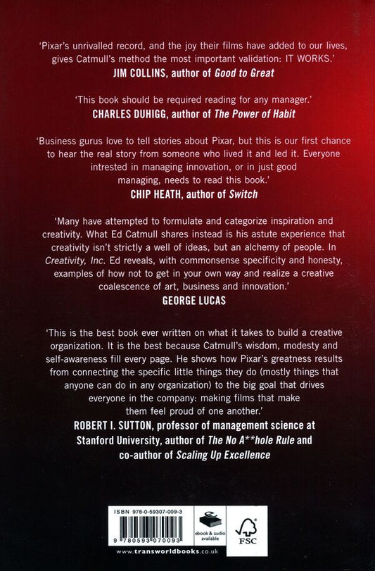 Creativity, Inc. Overcoming The Unseen Forces That Stand In The Way Of True Inspiration Ed Catmull / Эд Кэтмелл 9780593070093-2