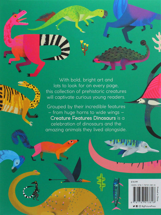 Creature Features. Dinosaurs Natasha Durley / Наташа Дёрли 9781787413818-2